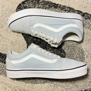 Light blue Old Skool Vans